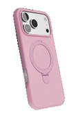 LitaeTrend Apple iPhone 17 Pro Regal Magsafe Standlı Kapak - Açık Pembe thumbnail 3