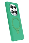 LitaeTrend Xiaomi Redmi Note 14 Pro 4G Regal Magsafe Standlı Kapak - Yeşil thumbnail 2