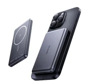 MCDODO MC-4641 20W 5000mAh Metal Ultra İnce Manyetik Kablosuz Power Bank Siyah thumbnail 2