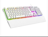 Rampage KM-RX7 FORTUNA V2 Gökkuşağı Aydınlatmalı USB Beyaz  Combo Q Gaming Klavye + 12800 dpi Mouse thumbnail 2