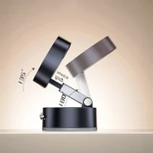 Vakum Özellikli 360 Derece Dönebilen Magnetik  Araç İçi Telefon Tutucu thumbnail 5