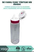 Vagonlife VGN047 800ml Pipetli Pembe Tritan Matara thumbnail 2