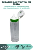 Vagonlife VGN047 800ml Pipetli Yeşil Tritan Matara thumbnail 2