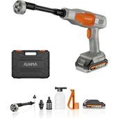 Acr-03 Akülü Basınçlı Araç Yıkama Makinesi | 21V Çift Batarya | 175 Psı Güç | 2.7l/dk Su Akışı thumbnail 1