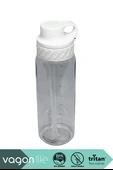 Vagonlife VGN047 800ml Pipetli Beyaz Tritan Matara thumbnail 1