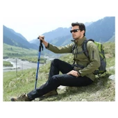 Işıklı & Pusulalı Katlanabilir Baston thumbnail 2