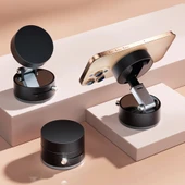 Vakum Özellikli 360 Derece Dönebilen Magnetik  Araç İçi Telefon Tutucu thumbnail 2