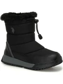 U.S.POLO ASSN RAINY 4PR SİYAH CASUAL SPOR OUTDOOR GÜNLÜK KÜRKLÜ BOT thumbnail 1