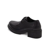 Kadın Hakiki Deri 5 Cm Topuklu Günlük Rahat Bağcıklı Oxford Ayakkabı thumbnail 7