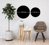 Atatürk Yuvarlak Cam Tablo 4mm Dayanıklı Temperli Cam thumbnail 3