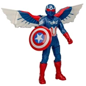 F9298 Marvel - Captain America Brave New World Flight Mode Aksiyon Figürü 30 cm thumbnail 2
