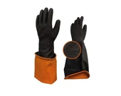 BAY-EL EL460 Siyah Kauçuk Pütürlü Uzun Eldiven XL 60 CM thumbnail 1