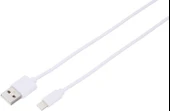 USB ŞARJ KABLOSU Apple Modellerine Uygun 1M AVEC AV-W106B thumbnail 1