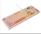 Everest KB-79 SILENT PRO Bej-Pembe-Turuncu SESSİZ RGB Q Membrane Oyuncu Klavyesi thumbnail 2