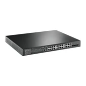 TP-LINK OMADA TL-SG3428XMP 24 PORT GIGABIT + 4X10GB SFP UPLINK YÖNETİLEBİLİR 384W POE RACKMOUNT SWITCH thumbnail 1