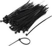 UV Tork Kablo Bağı Cırt Kelepçe 4,8 mmx370 mm Siyah 100 'Lü Paket thumbnail 3