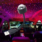 USB Sese Duyarlı 8 Farklı Mod Işıklı LED Atmosfer Işığı – Ambiyans Aydınlatması thumbnail 2