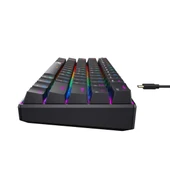 Havit Gamenote KB903L %60 Mekanik Blended Aydınlatma Oyuncu Klavyesi - 61 Tuş - Siyah thumbnail 2