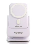 4Berry BWLM01B Beyaz 10000 mAh Hızlı Şarj MagSafe Powerbank thumbnail 3