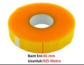 Büyük Rulo 45mm x 925m Makine Bandı Paketleme Bandı m3 thumbnail 1