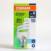 OSRAM 23W Spiral Tasarruflu Ampul  1600 lm 6500K Beyaz Işık E27 Duy  Enerji Tasarruflu Uzun Ömürlü thumbnail 2