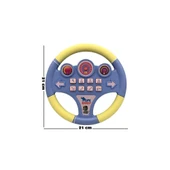 Nini Baby Direksiyon Eğitici Sesli Müzikli 21*21 Cm 8 Tuşlu Oyuncak Direksiyon thumbnail 2