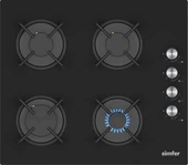 Simfer 9 Fonksiyon Mekanik Siyah Power Turbo 3'lü Ankastre Set thumbnail 3