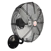 Ayas KELEBEK 50 cm Salınımlı Duvar Tipi Vantilatör Siyah thumbnail 1