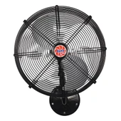 Ayas KELEBEK 50 cm Salınımlı Duvar Tipi Vantilatör Siyah thumbnail 2