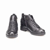 Erkek Hakiki Deri Kauçuk Tabanlı Anatomik Bilek Boy Klasik Bot thumbnail 6