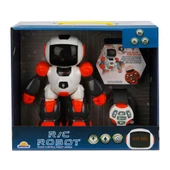 Uzaktan Kumandalı Sesli ve Işıklı Programlanabilir Robot thumbnail 3