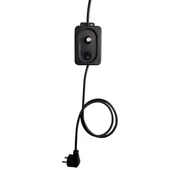 Ayas KELEBEK 50 cm Salınımlı Duvar Tipi Vantilatör Siyah thumbnail 3