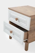 comiet Çağla 2 çekmeceli ayaklı tasarım bohem komodin thumbnail 2