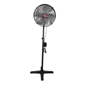 Ayas FLAMİNGO 50 cm Salınımlı Ayaklı Vantilatör Siyah thumbnail 3