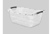 Erkoç Çamaşır Sepeti Köşeli Şeffaf E-291 thumbnail 1
