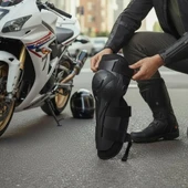 MOTOSHIELD X MAFSALLI KORUYUCU MOTOSİKLET DİZLİK thumbnail 4