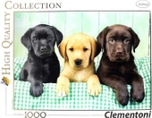 Clementoni - 1000 Parça HQ Collection Yetişkin Puzzle - Üç Labrador thumbnail 2