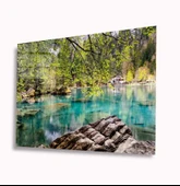 Doğa Manzara Cam Tablo 4mm Dayanıklı Temperli Cam thumbnail 1