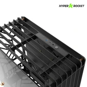 Hyper Rocket GRID M-ATX M-ITX Gaming Open Frame Siyah Oyuncu Kasası thumbnail 7