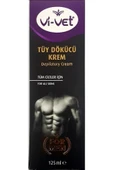 Vivet Erkek Tüy Dökücü Krem Tüm Ciltler 125ml X 3 Adet Vivet Formen thumbnail 2