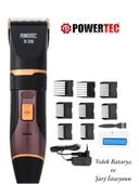 Powertec TR-3200 Profesyonel Şarjlı Saç Sakal Tıraş Makinesi thumbnail 1