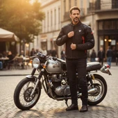 Prosev Yeni 4 Mevsim Mont Hörgüçlü 195 Gp Knight Kırmızı thumbnail 2