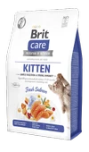 Brit Care Yavru Kediler İçin, Tahılsız, Hipoalerjenik, Taze Somonlu Kuru Mama 2 kg thumbnail 3