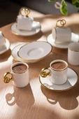 Wedding 90 ml 6'lı Kahve Fincan Takımı thumbnail 7