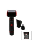 Powertec TR-275 3in1 Sakal Kulak Burun Tıraş Makinesi Şarjlı 120 dk Kuru Kullanım Paslanmaz Çelik Bıçak Çoklu Başlık thumbnail 2