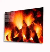 Alev Cam Tablo 4mm Dayanıklı Temperli Cam thumbnail 1