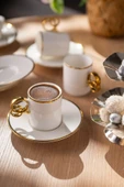 Wedding 90 ml 6'lı Kahve Fincan Takımı thumbnail 8