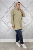 KADIN KOMBİN VE BAĞCIK DETAYLI TESETTÜR TUNİK thumbnail 5