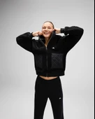 Ellesse EF525-Fleece Kadın Siyah Polar Mont thumbnail 5