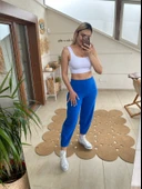 Pens Detaylı Şalvar Pantolon thumbnail 1